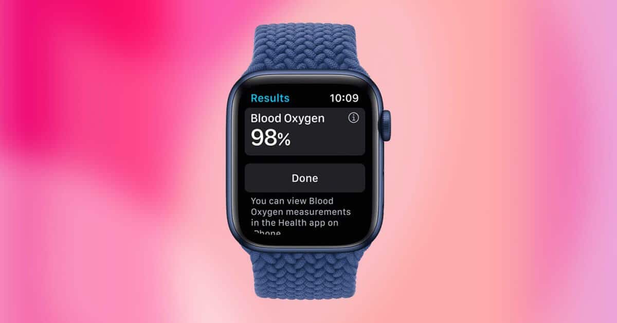 Apple заявляет, что завтра начнет продавать Apple Watch Series 9 и Ultra 2 без функции кислорода в крови.