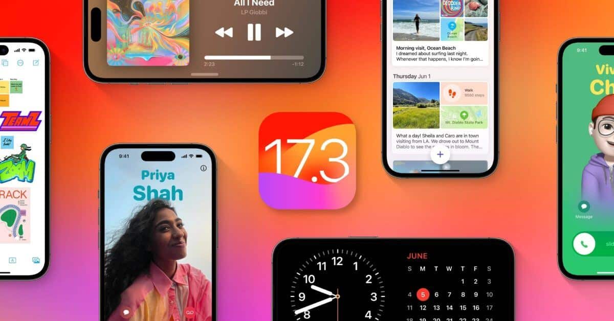 iOS 17.3 с защитой от украденных устройств, новыми обоями и многим другим выйдет на следующей неделе