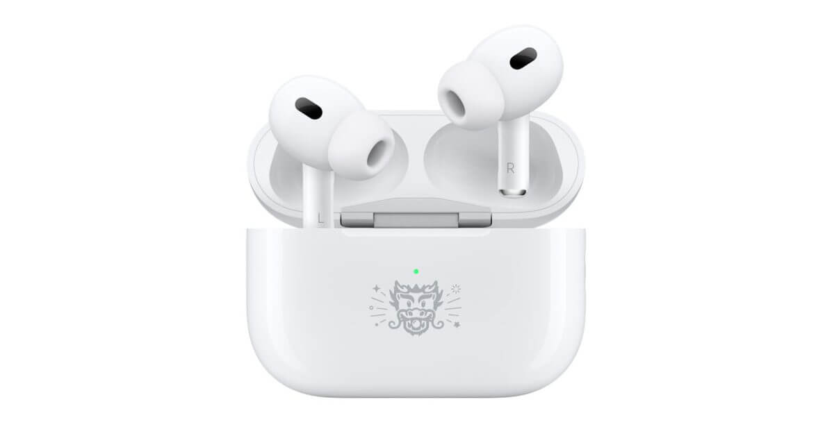 Год Дракона AirPods Pro доступен в некоторых странах