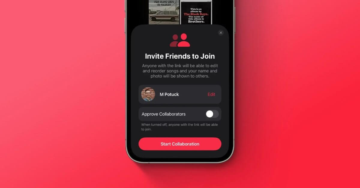 Совместные плейлисты Apple Music: инструкции