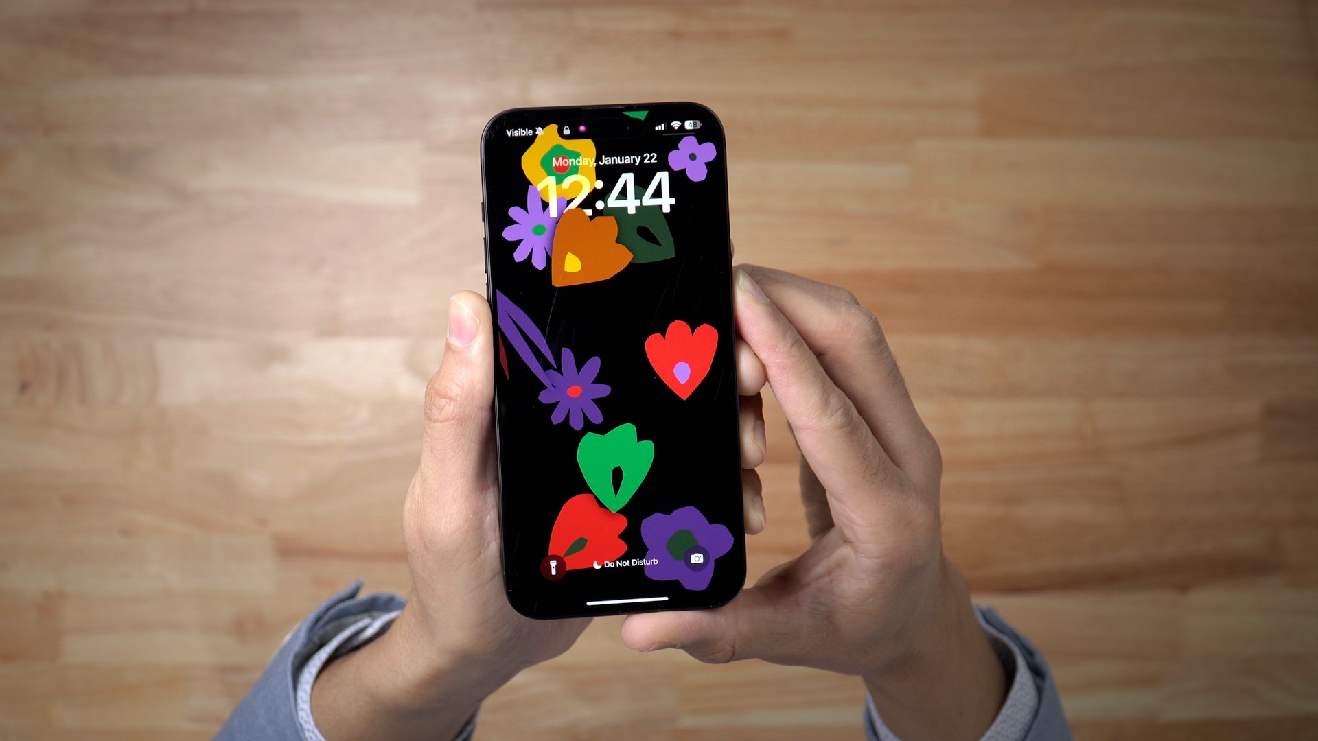 Обои Unity Bloom iOS 17.3