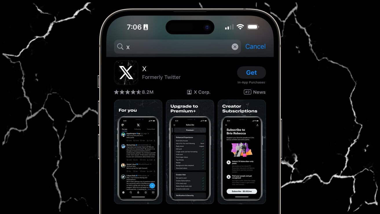 Поддержка ключей доступа доступна для приложения X iOS
