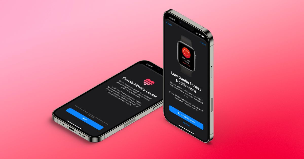 Cardio Fitness на Apple Watch и iPhone: как использовать