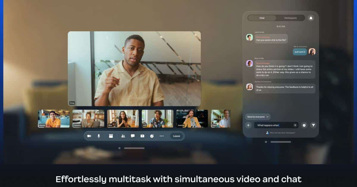 Zoom демонстрирует свое приложение Vision Pro с поддержкой Persona и многим другим