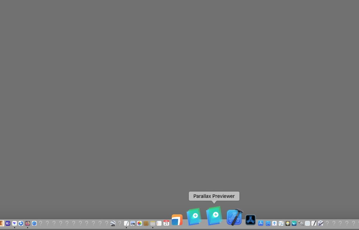 Перетаскивание псевдонима на рабочий стол в macOS.