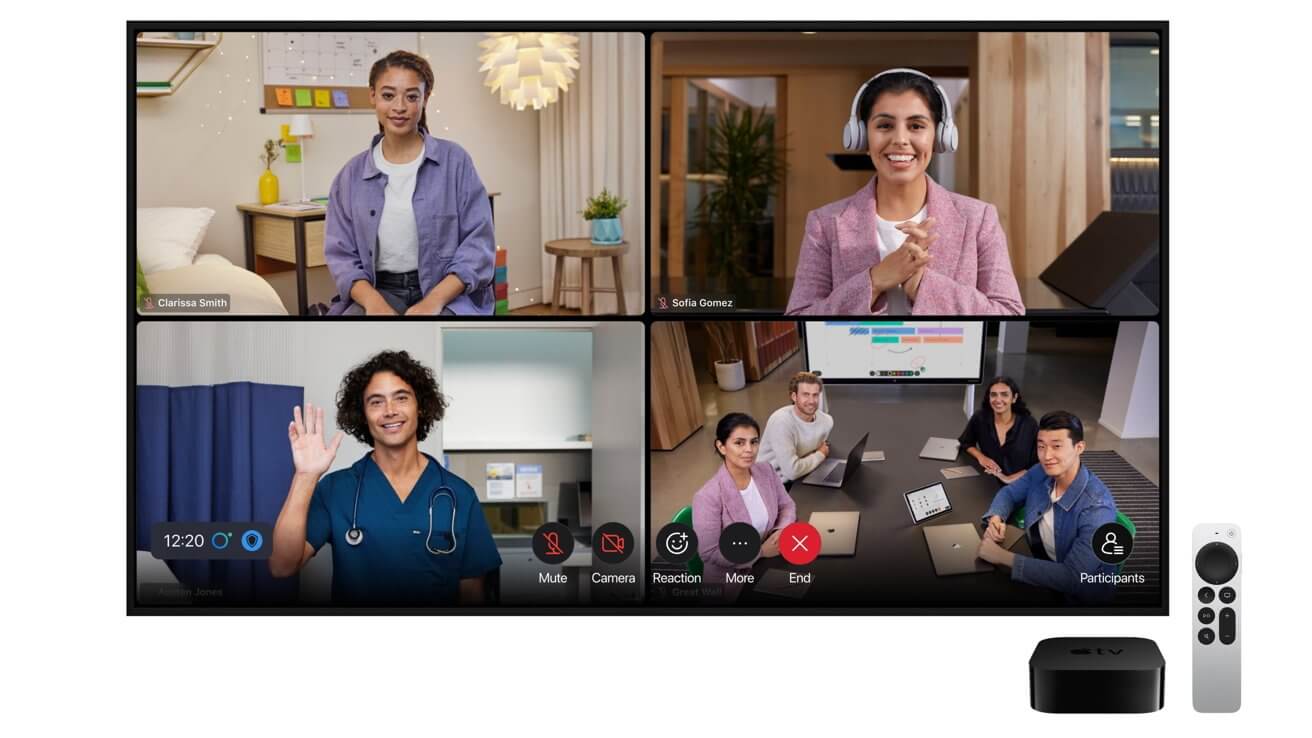 Приложение Webex Apple TV теперь доступно