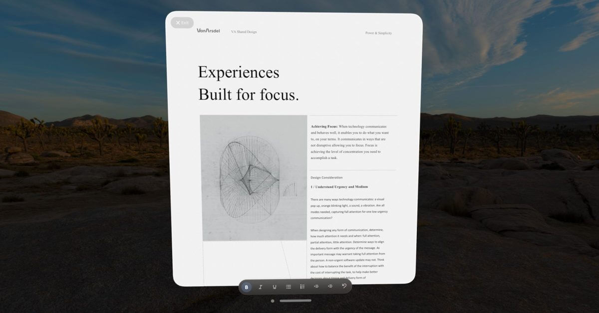 Microsoft демонстрирует свои первые приложения Vision Pro, включая интеграцию Copilot AI