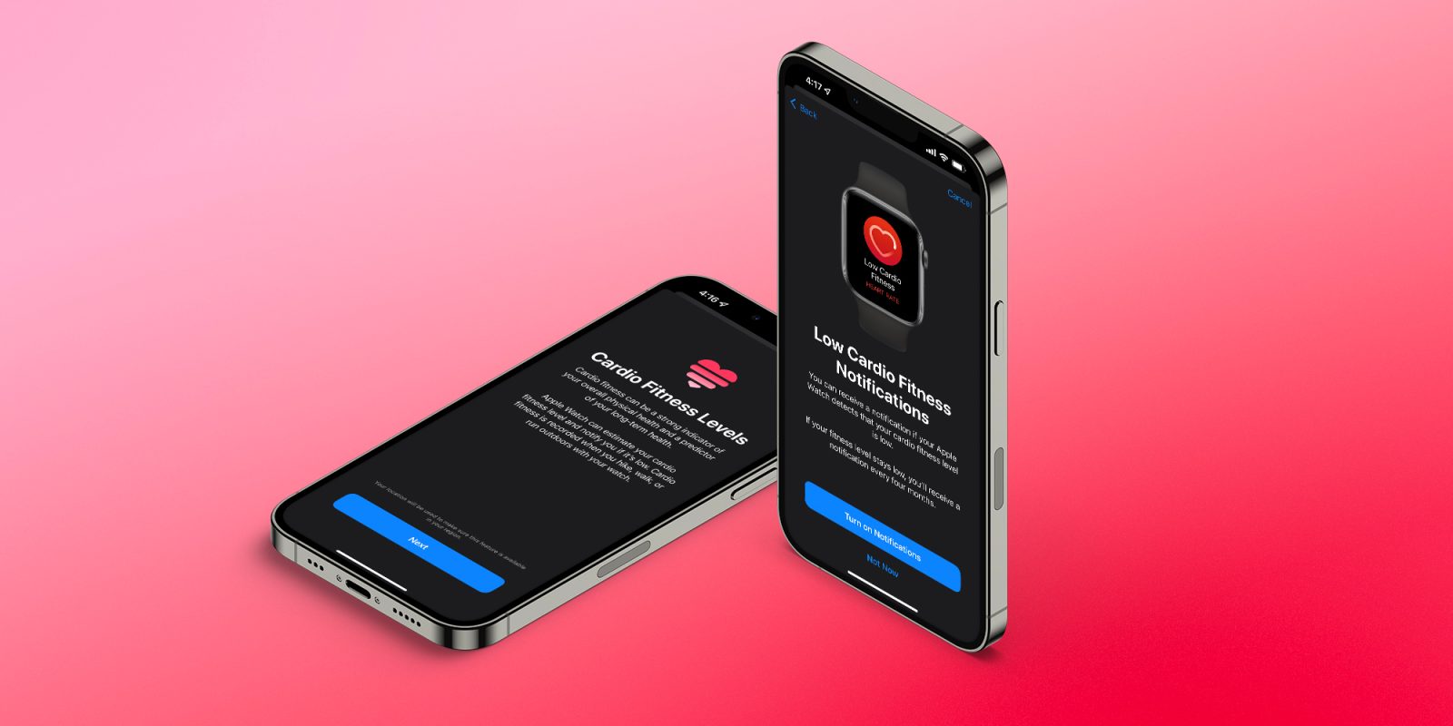 Как настроить Cardio Fitnessна Apple Watch и iPhone