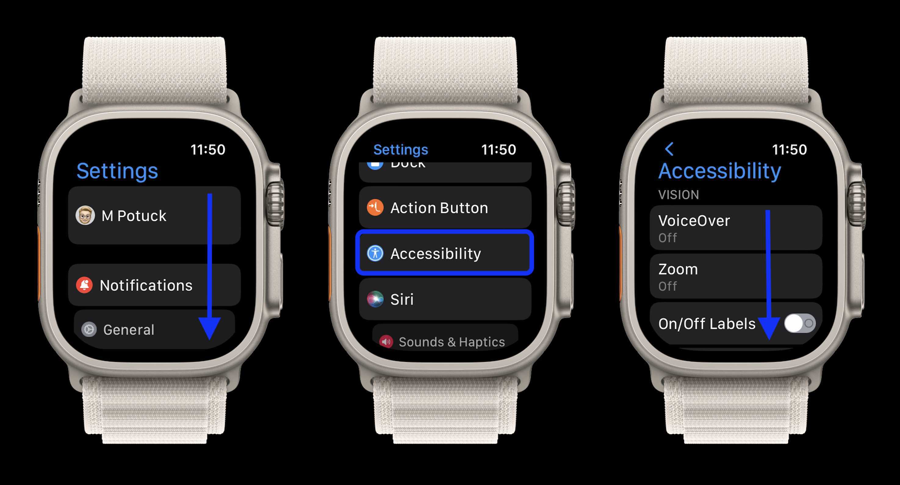 Часовой сигнал на Apple Watch 1