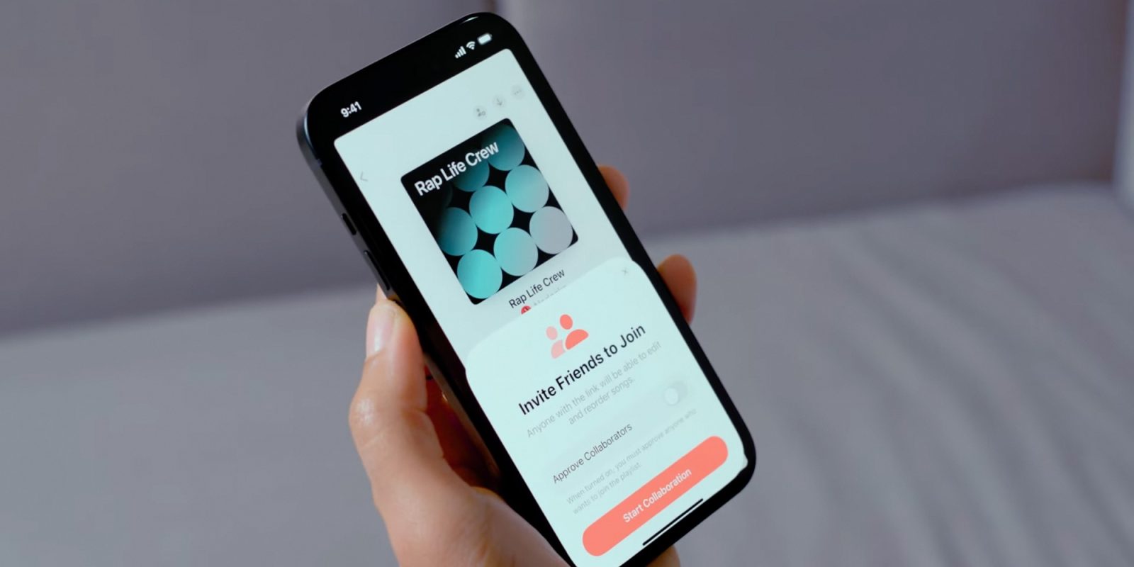 Apple делится видео, демонстрирующим совместные плейлисты в Apple Music