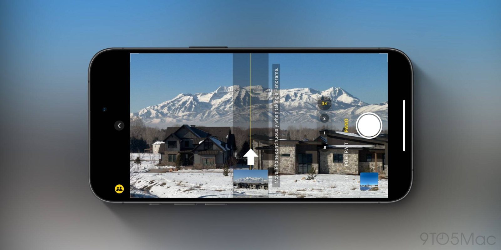 Трюки с панорамной камерой iPhone