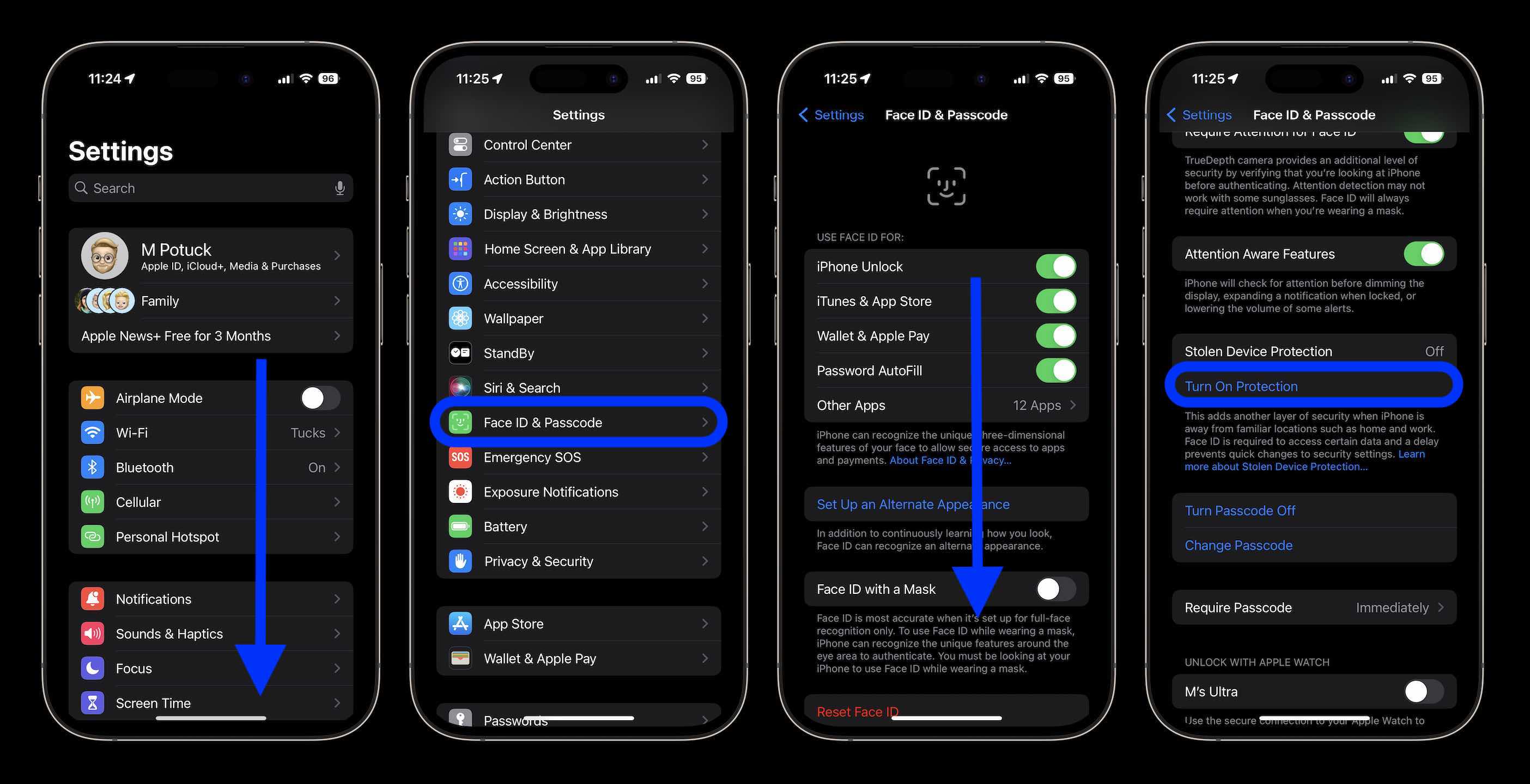 Пошаговое руководство по включению защиты от украденных устройств iPhone