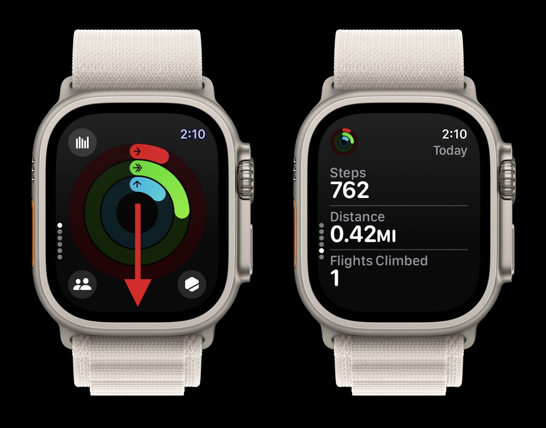 см. действия с Apple Watch 1