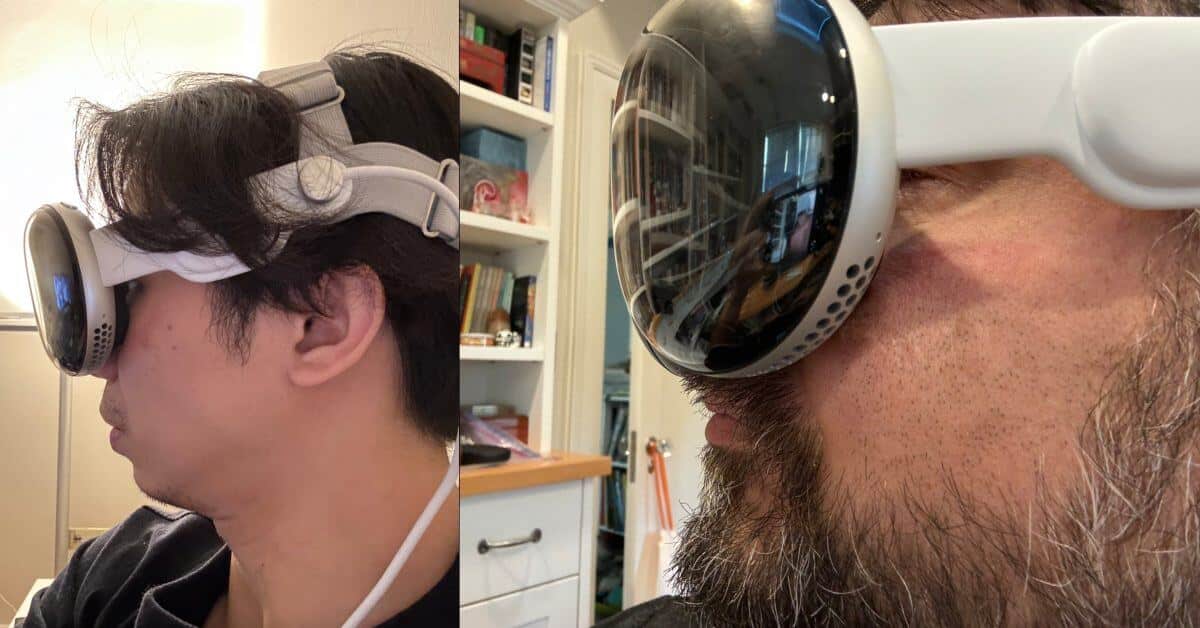 Пользователи Apple Vision Pro экспериментируют с гарнитурой без светового уплотнения