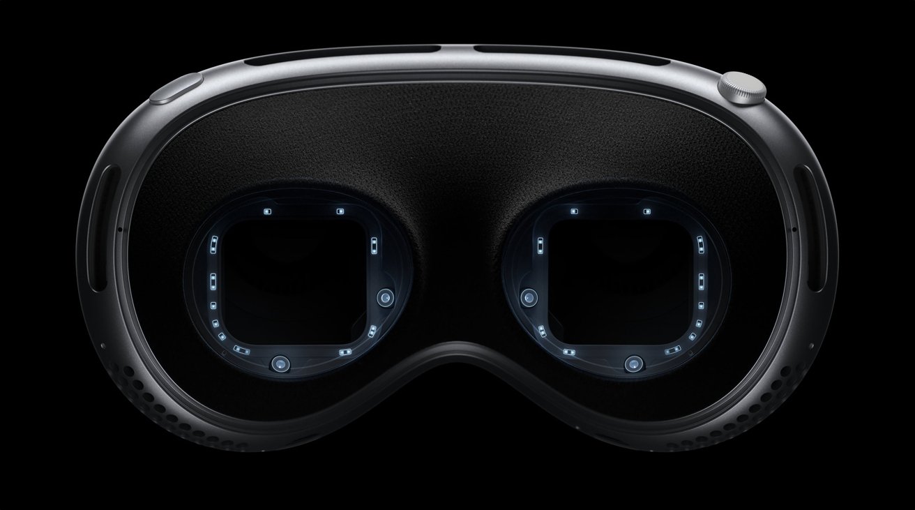 Датчики слежения за взглядом внутри Apple Vision Pro [Apple]