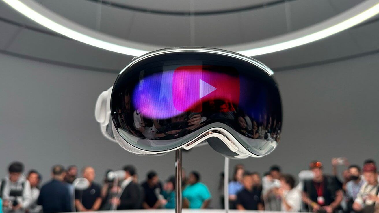 YouTube работает над специальным приложением Apple Vision Pro