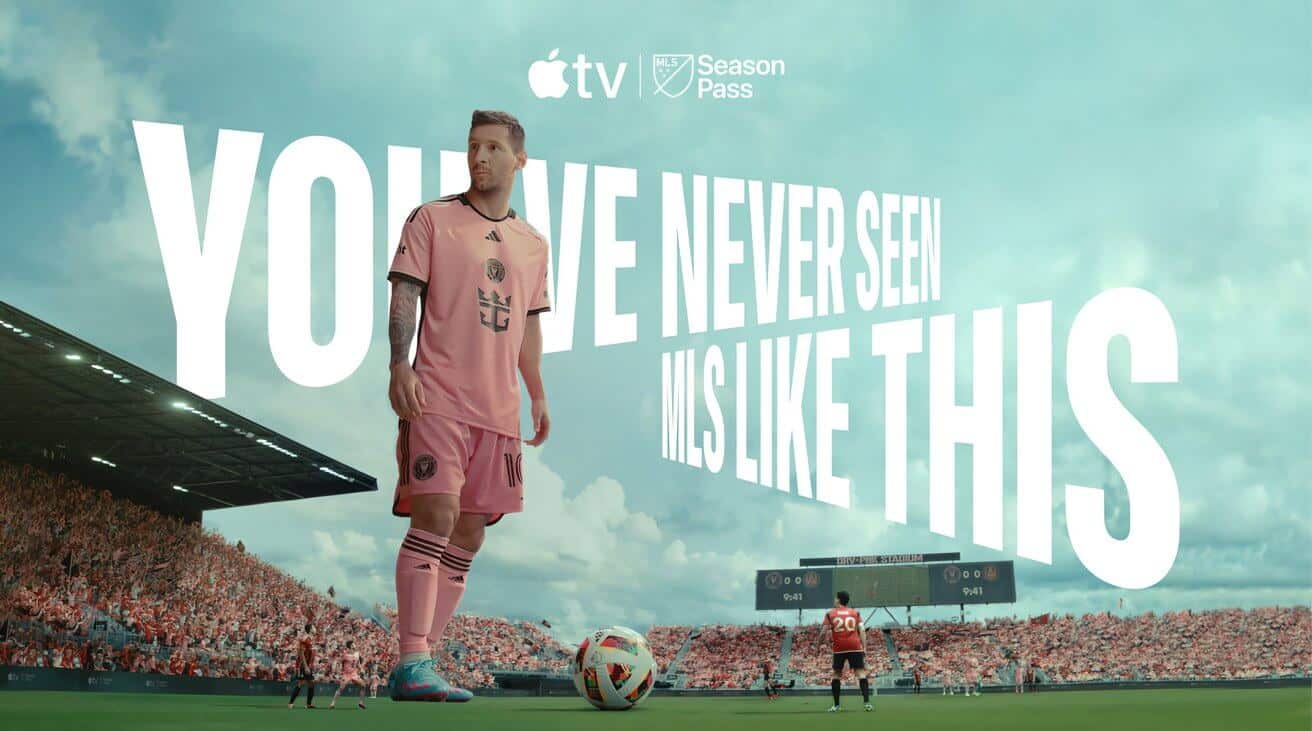 Новый рекламный ролик Apple TV рекламирует сезонный абонемент MLS
