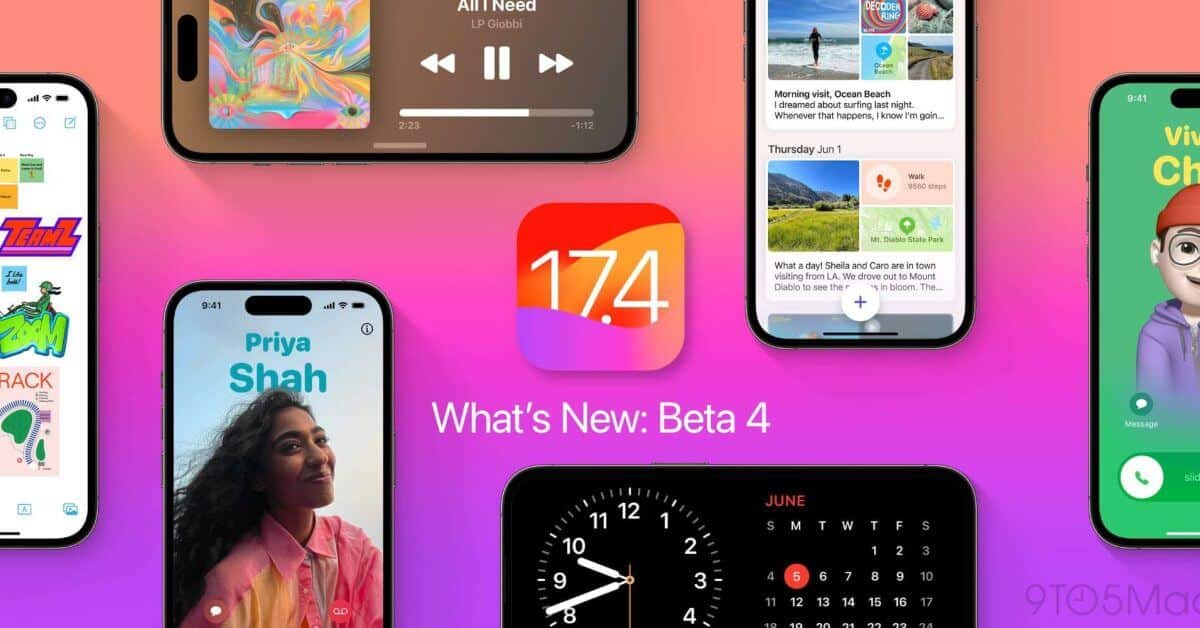 iOS 17.4 beta 4: новые функции и изменения