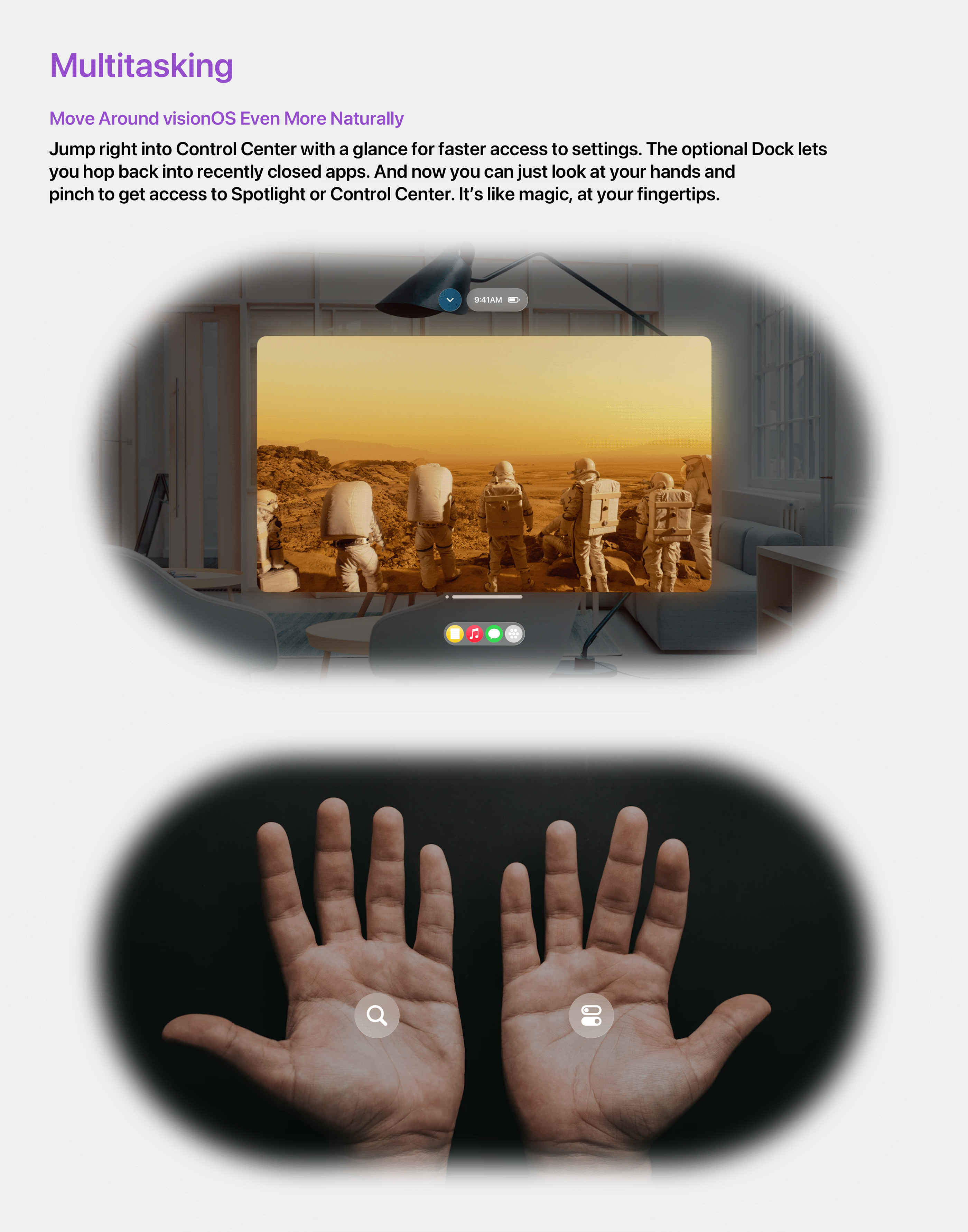 Компания Concept представляет новые функции, которые Apple может привнести в Vision Pro с VisionOS 2.