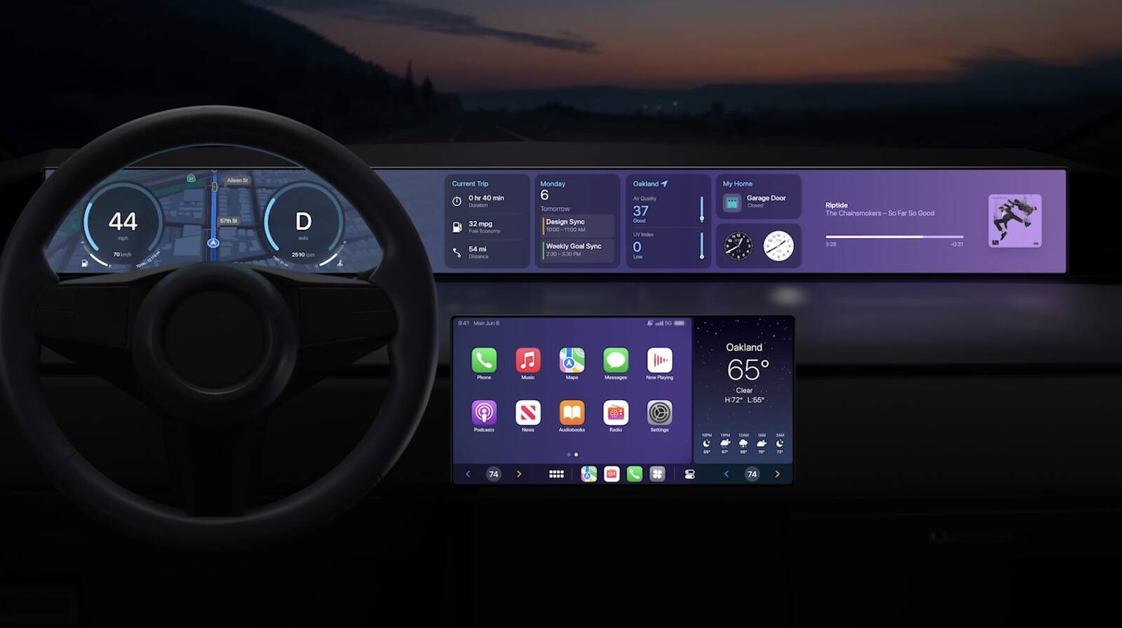 Дизайн автомобиля Apple Project Titan