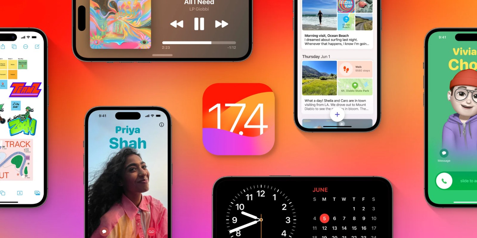 установить бета-версию iOS 17.4