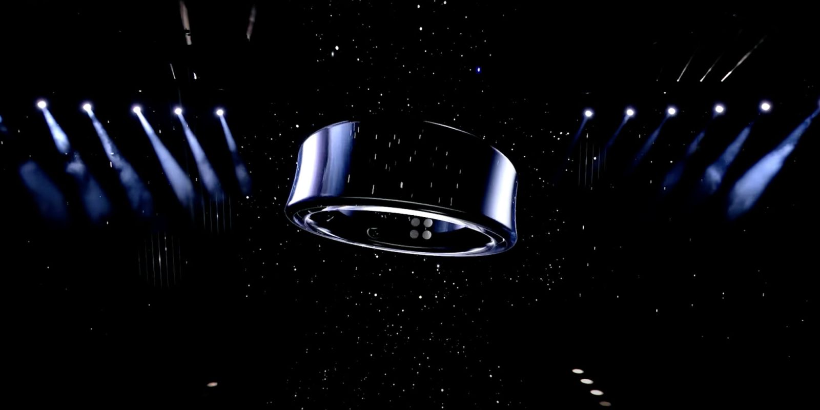 Samsung Galaxy Ring подстегивает сообщение об умном кольце Apple | Тизерное изображение Samsung