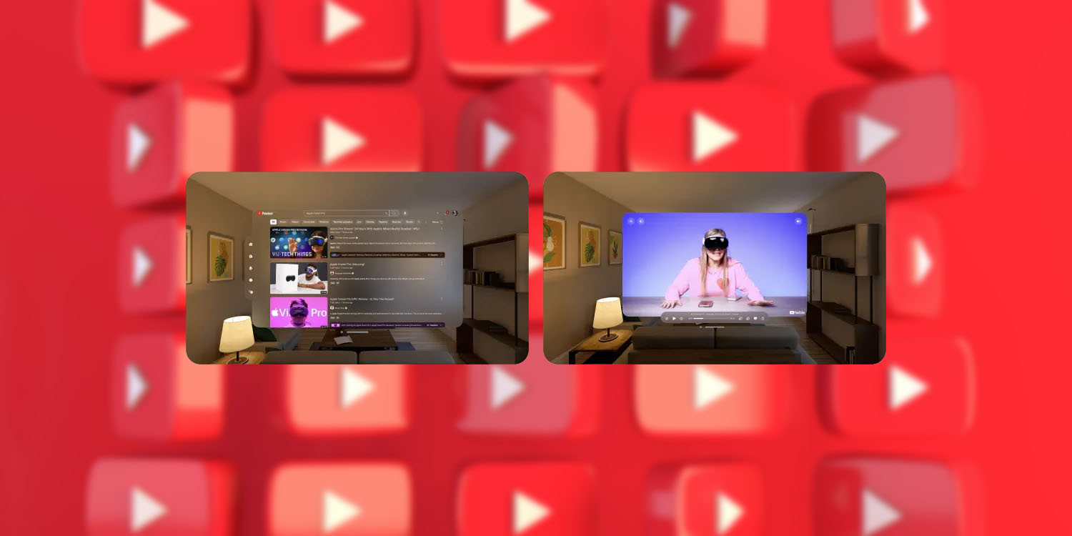 Неофициальное приложение Vision Pro для YouTube Juno