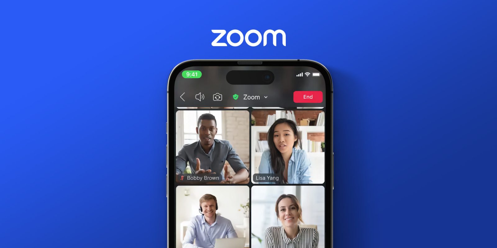 Поддержка Zoom iPhone Dynamic Island