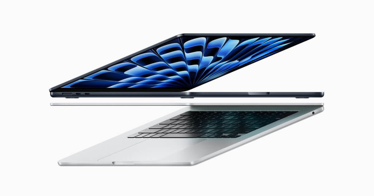 Apple выпускает новые 13-дюймовый и 15-дюймовый MacBook Air с чипом M3, поддержкой двух внешних дисплеев и более быстрым Wi-Fi