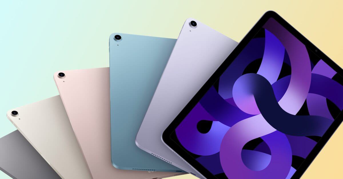 Новый iPad Air будет оснащен горизонтальной фронтальной камерой, говорят новые слухи