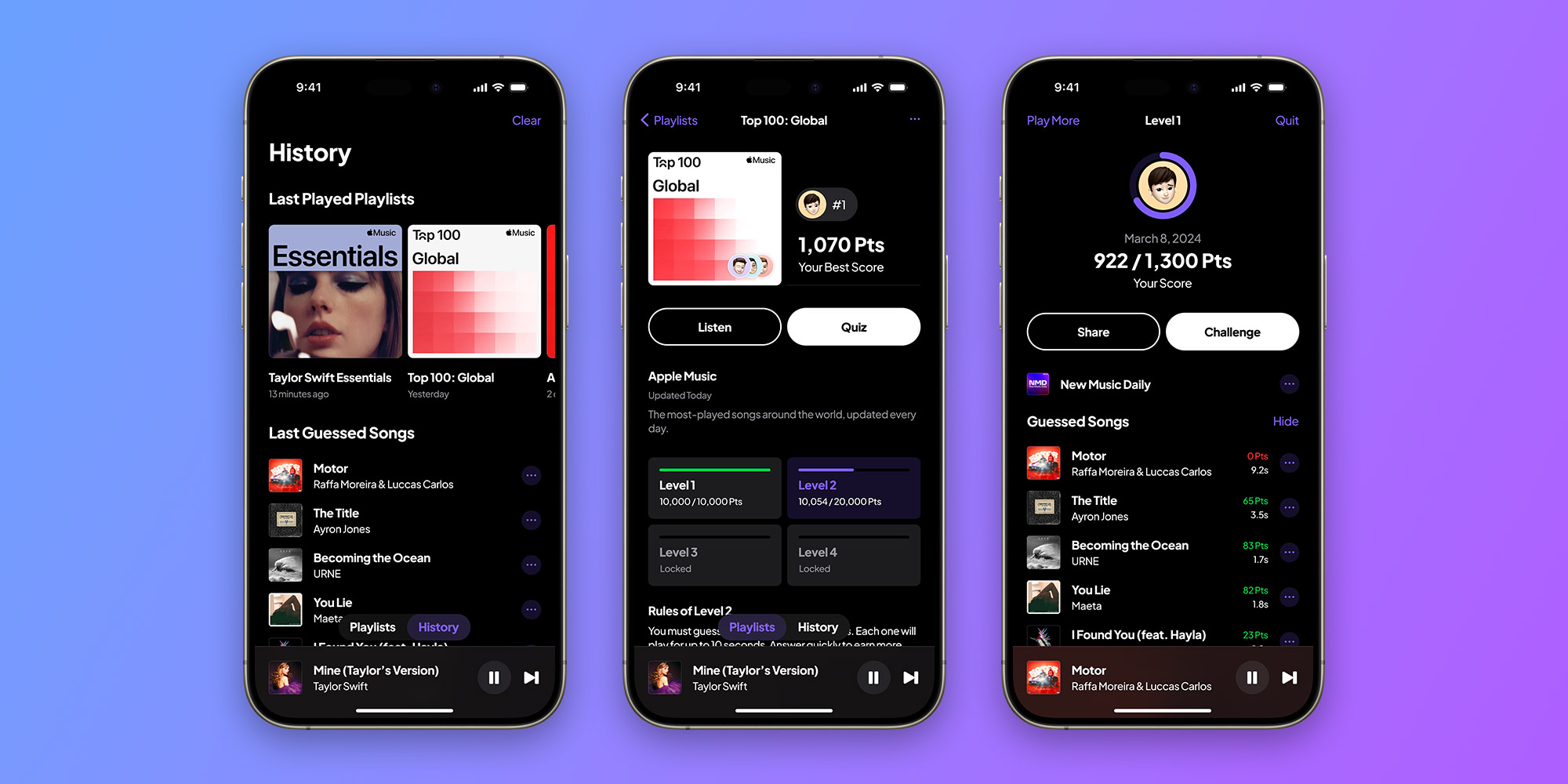 SongCapsule Quiz добавляет испытания через Game Center, и теперь в него можно играть бесплатно