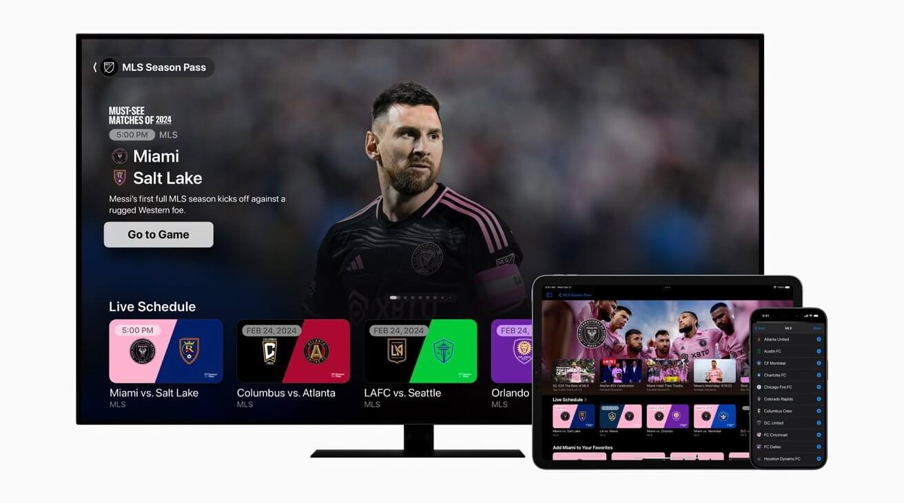 Apple предлагает месячную бесплатную пробную версию MLS Season Pass