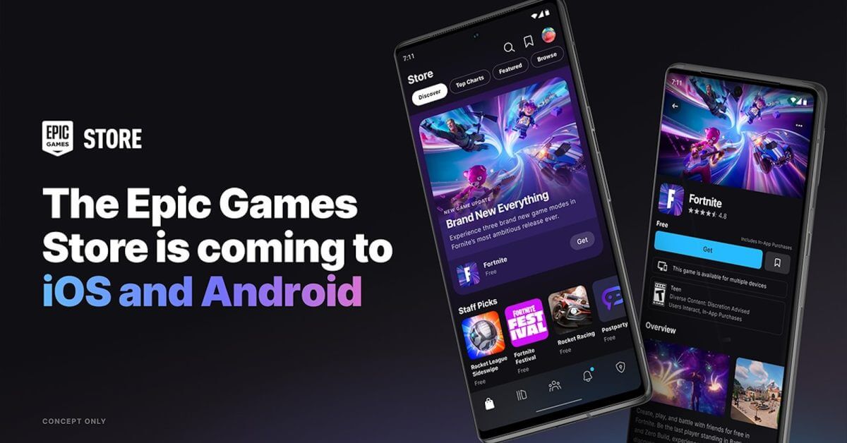 Epic получит 12% долю от продаж Epic Games Store, когда выйдет на iPhone в этом году