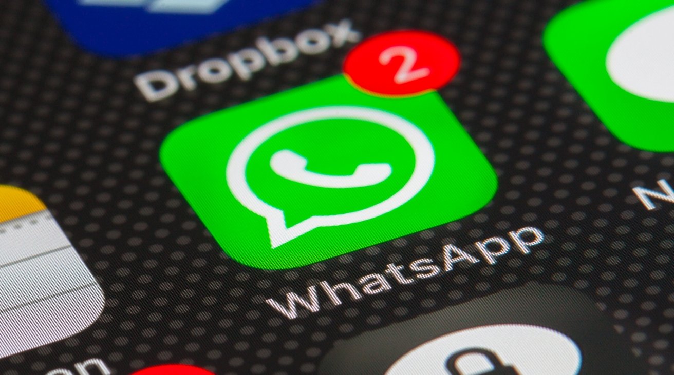 Значок WhatsApp на смартфоне