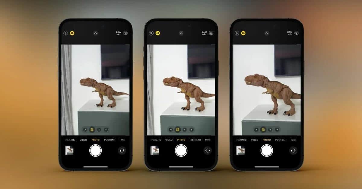 Фокусные расстояния камеры iPhone 15 Pro: переключайте и настраивайте
