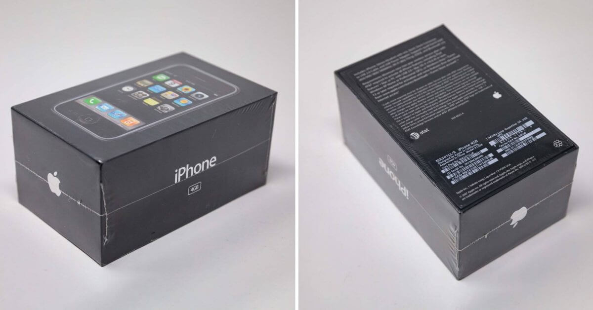 Выставлен на продажу редкий оригинальный iPhone с памятью 4 ГБ, сколько он стоит? [Update]