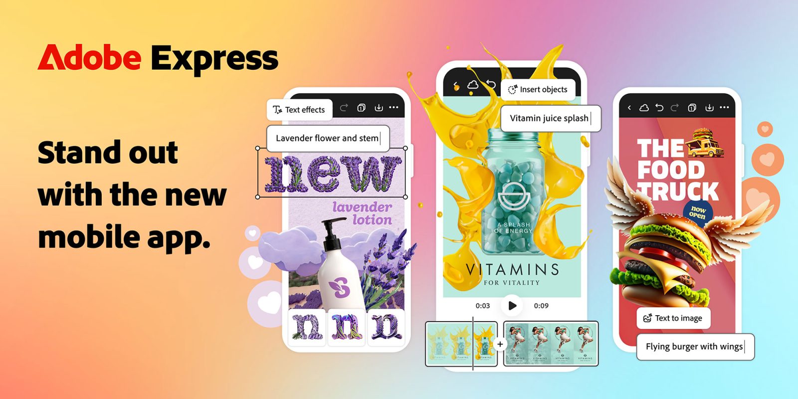 Новое приложение Adobe Express с Firefly AI теперь доступно в iOS App Store