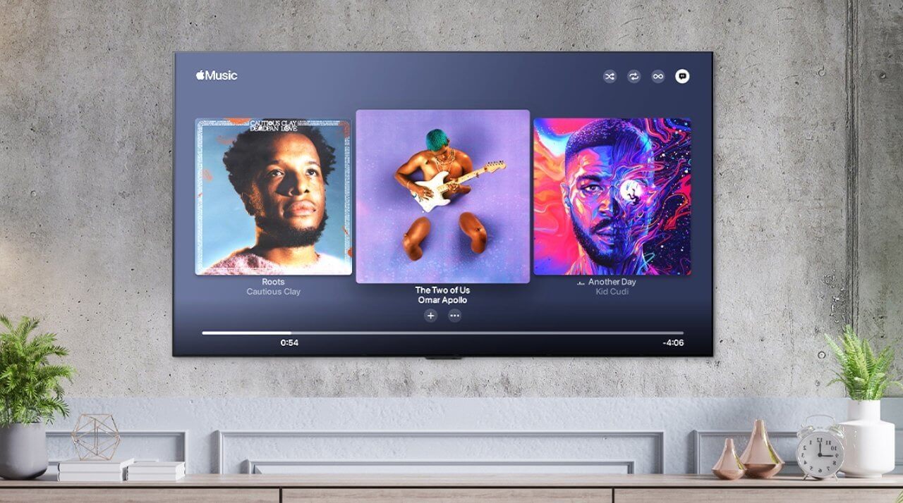 Обновление LG Smart TV добавляет поддержку Apple Music Dolby Atmos