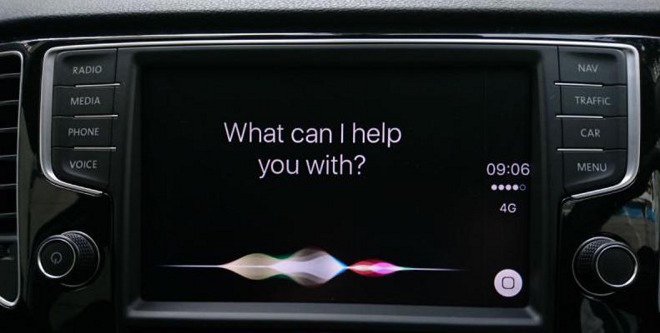 Использование CarPlay с голосом или без него