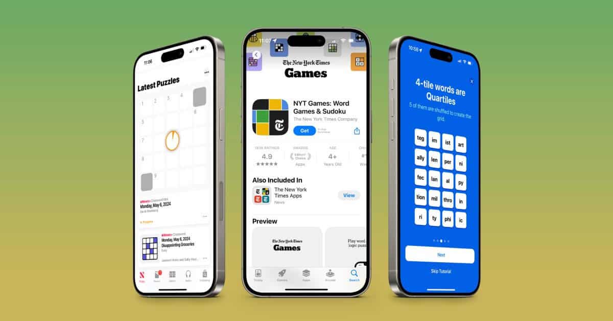 iOS 17.5 показывает, что Apple следует игровой стратегии New York Times
