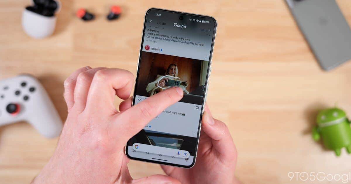Google добавляет Circle to Search на любой iPhone с помощью ярлыка Lens