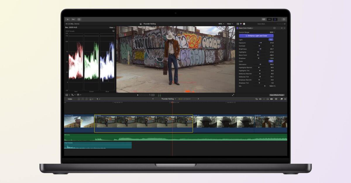 Apple анонсирует новые функции искусственного интеллекта, которые появятся в Final Cut Pro для macOS