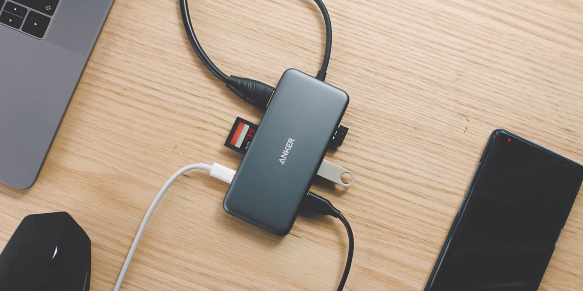Концентратор Anker USB-C для iPad Pro
