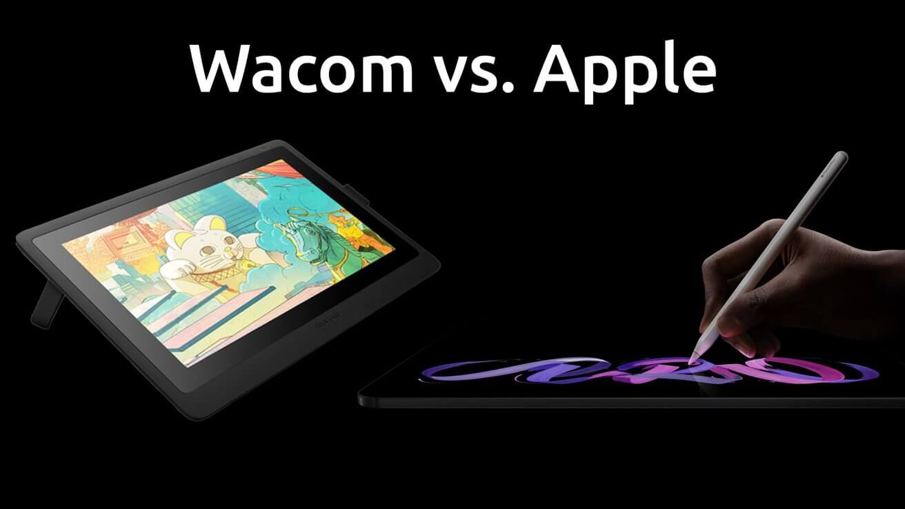 Apple Pencil Pro против планшета Wacom