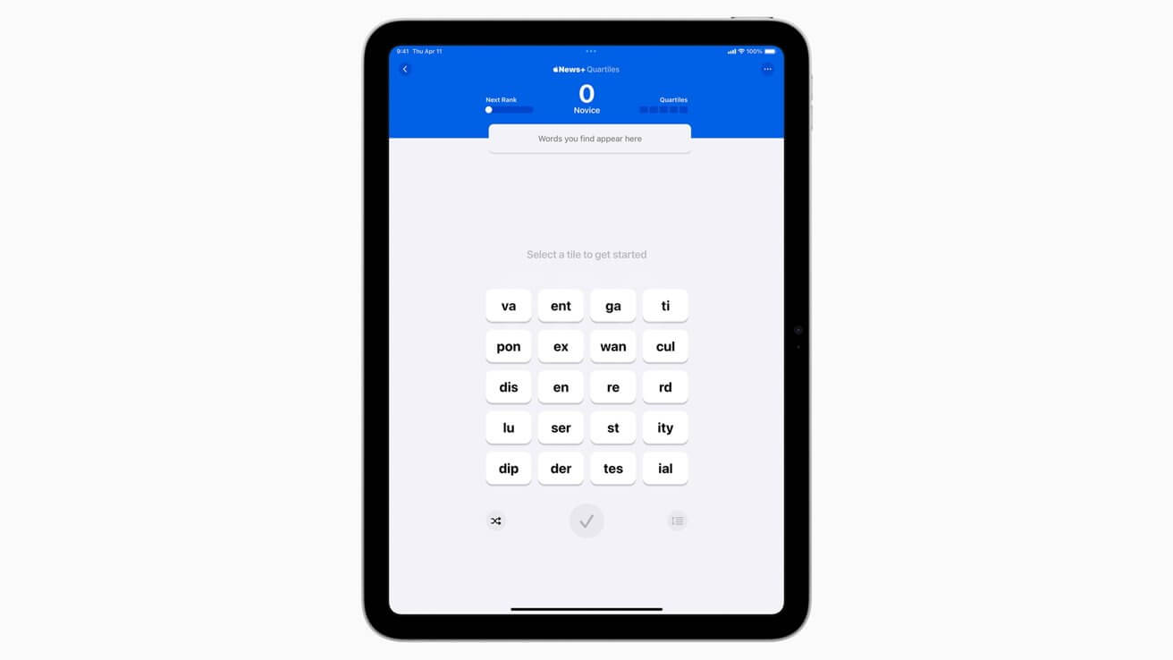 Apple News+ добавляет новую игру в автономном режиме