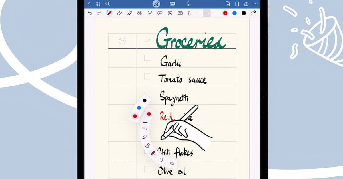 В Goodnotes для iPad добавлена ​​поддержка Apple Pencil Pro