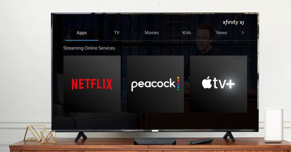 Пакет Netflix, Apple TV+ и Peacock по цене 15 долларов в месяц для клиентов Comcast Xfinity