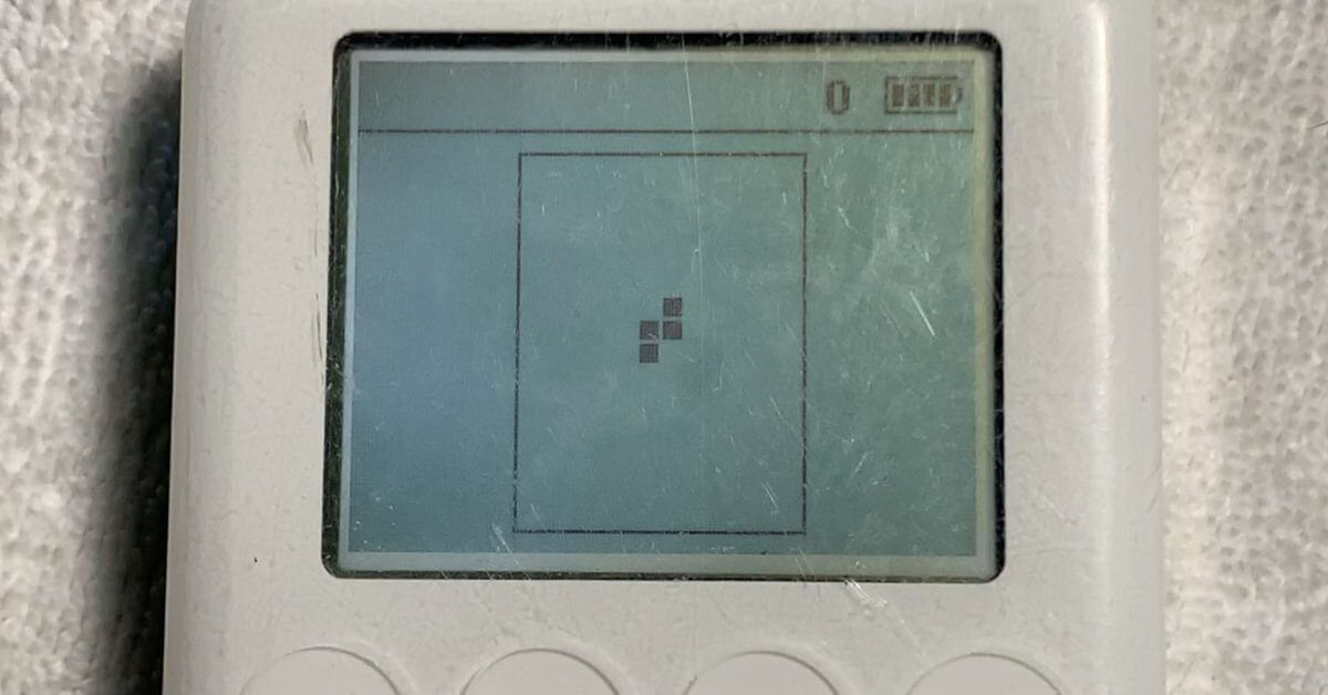 На прототипе обнаружена игра iPod Tetris, управляемая колесом прокрутки