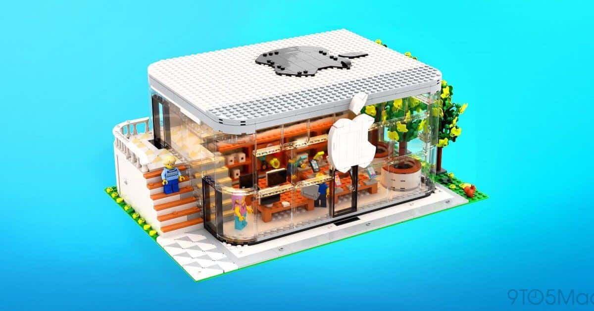 Вы когда-нибудь мечтали о Apple Store LEGO?  Этот фанат построил один