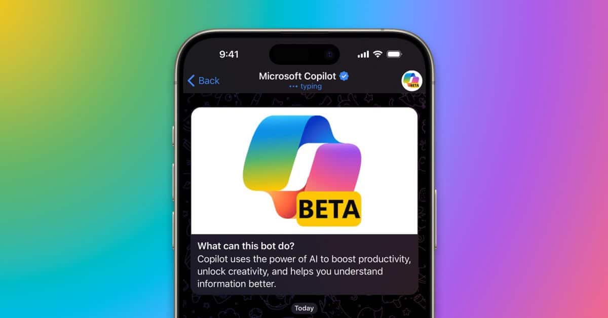 Теперь вы можете использовать бота Microsoft Copilot в Telegram.
